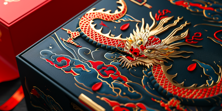中國(guó)龍?jiān)卦诎b設(shè)計(jì)中創(chuàng)新靈動(dòng)與威嚴(yán)相結(jié)合